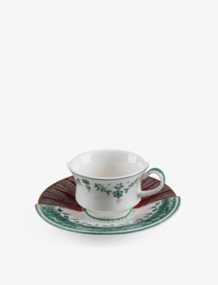 SELETTI: Hybrid Chucuito porcelain coffee cup and saucer