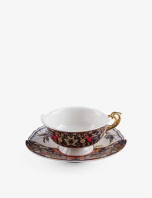 Seletti Hybrid Kannauj Porcelain Teacup And Saucer