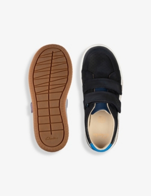 navy embellished trainers