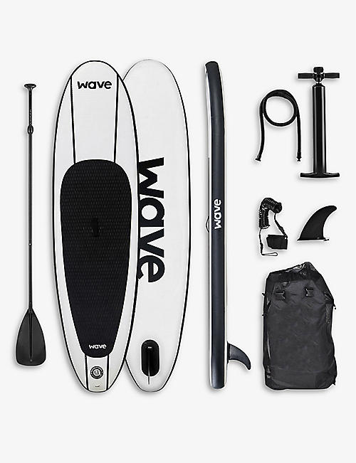 WAVE SPAS: Classic SUP inflatable PVC and foam paddleboard set 11ft
