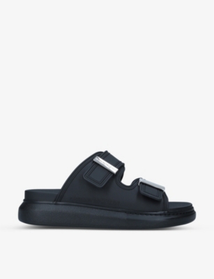 ALEXANDER MCQUEEN: Runway oversized-sole rubber sandals