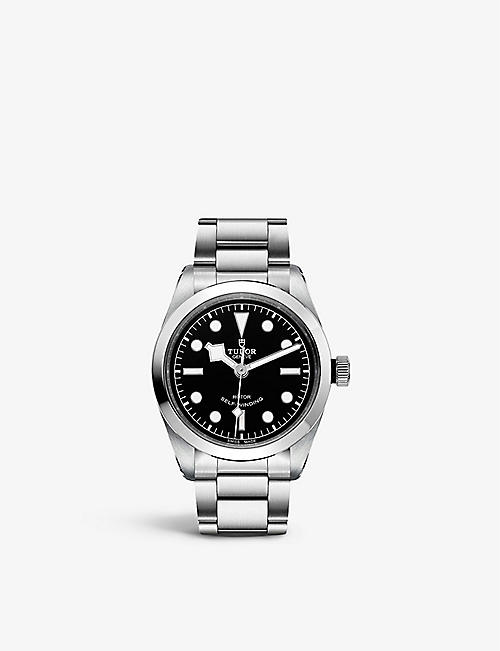 TUDOR: M79500-0007 Black Bay 36 stainless-steel automatic watch
