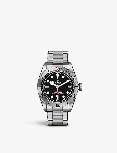 TUDOR: M79730-0006 Black Bay 41 stainless steel automatic watch