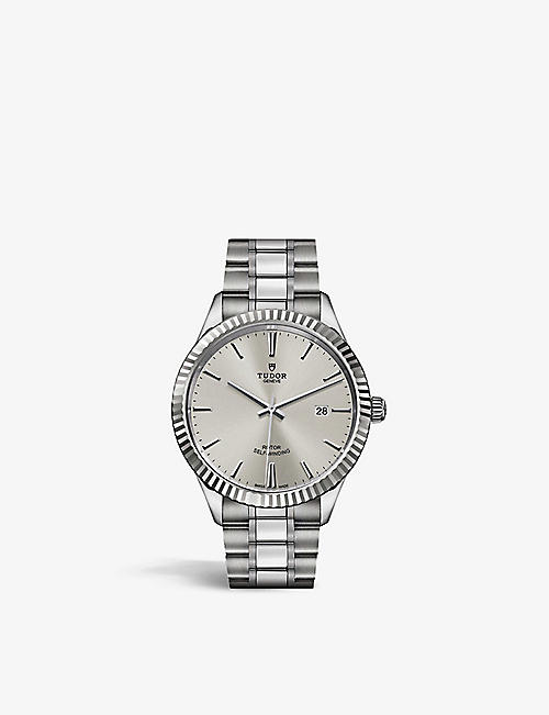 TUDOR: M12710-0001 Style stainless-steel automatic watch