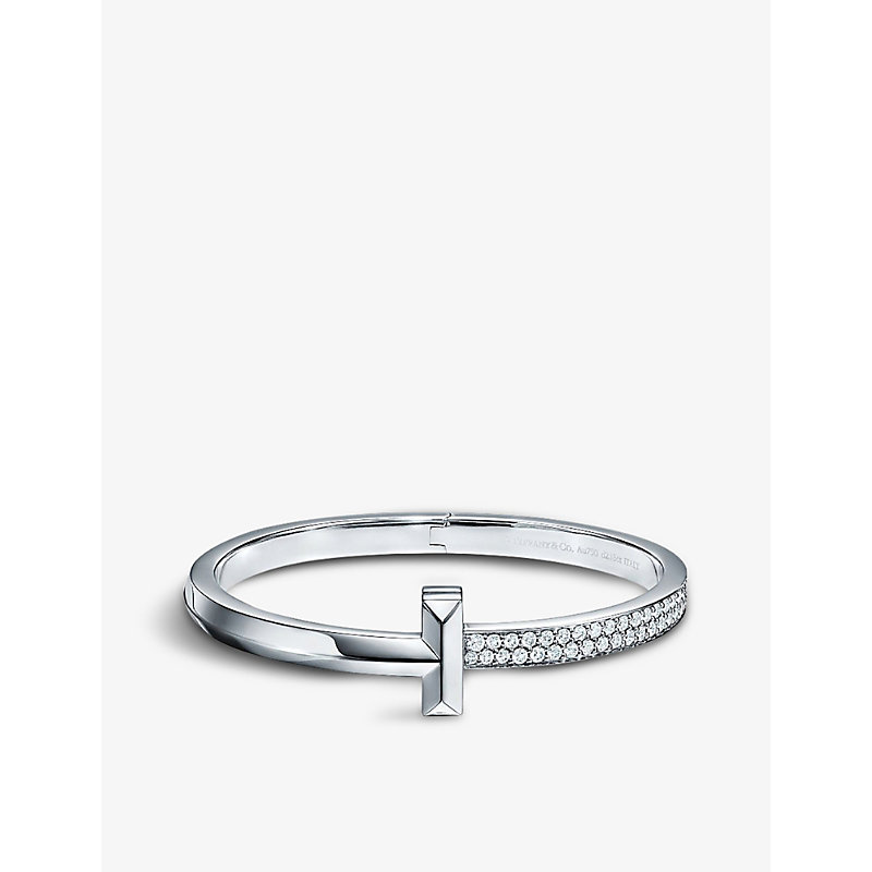 Tiffany & Co T1 18ct White-gold And 2.18ct Diamond In 18ct White Gold
