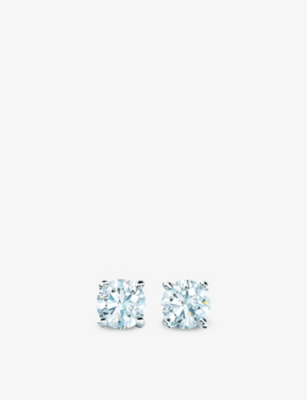 1 carat deals diamond earrings tiffany