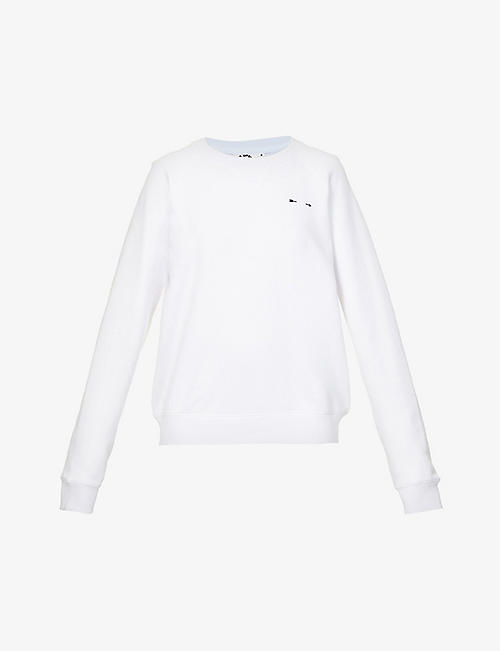 THE UPSIDE: Bondi logo-print organic-cotton sweatshirt