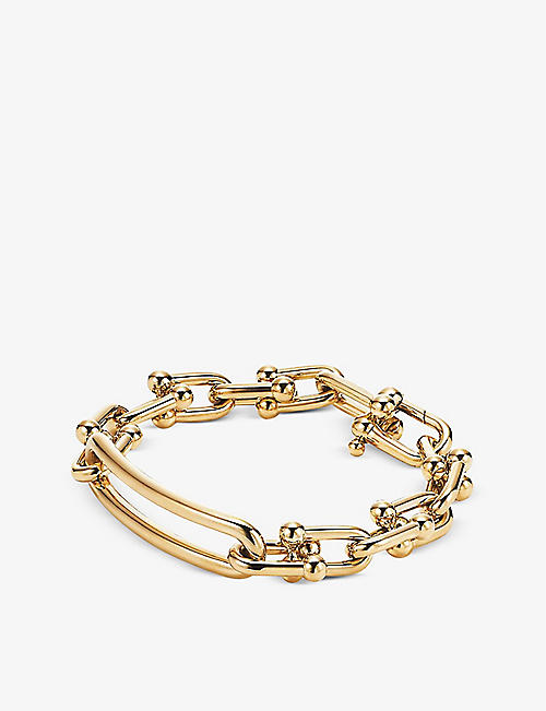 TIFFANY & CO: Tiffany HardWear link 18ct yellow-gold bracelet