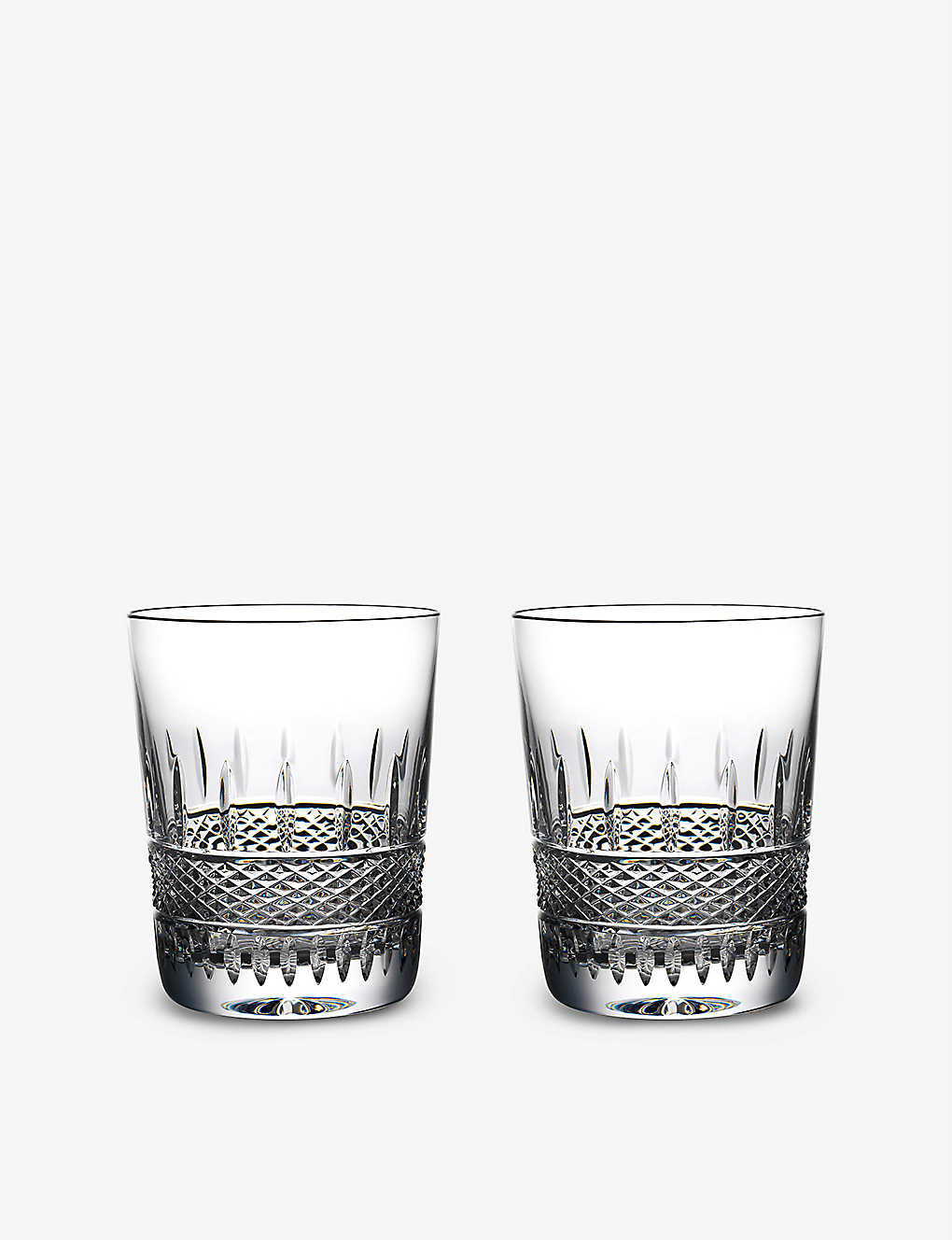 Waterford Irish Lace Crystal Glasses Set Of Two