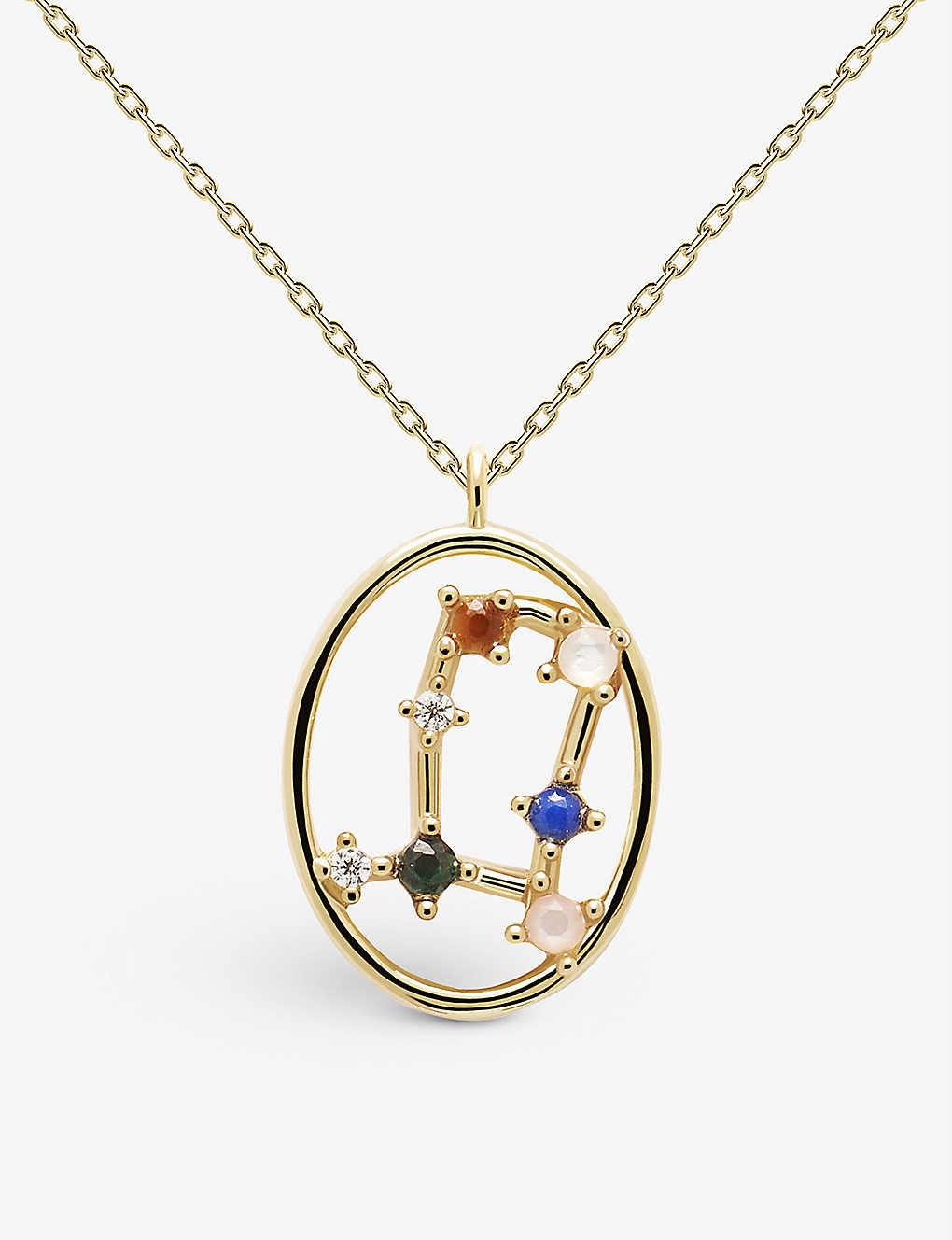 Gemini Pendant with 16 Necklace 14K Rose Gold-plated 925 Silver Zodiac Jewels Obsession Zodiac Gemini Necklace 