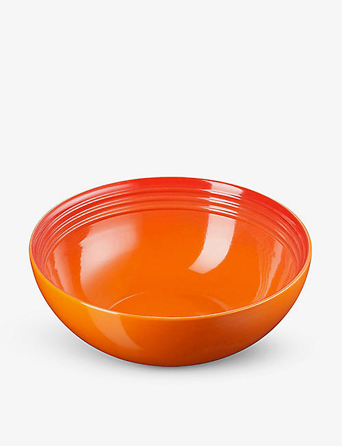 LE CREUSET: Stoneware medium serving bowl 24cm
