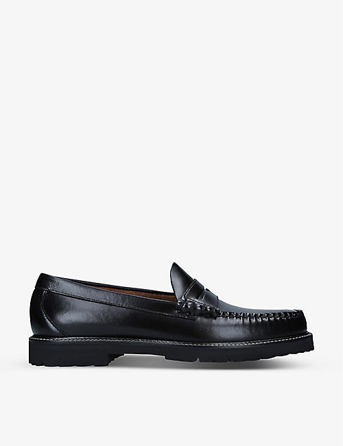 BASS WEEJUNS: Larkin leather loafers