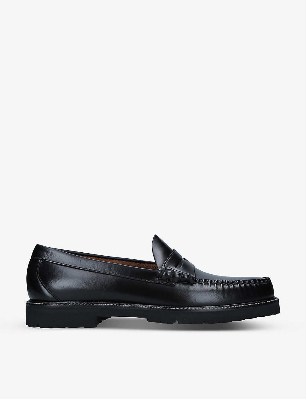 Bass Weejuns Larkin Leather Loafers In Black