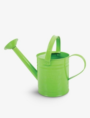 BIGJIGS: Logo-embossed metal watering can 30cm