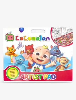 cocomelon artist pad activity book selfridges com