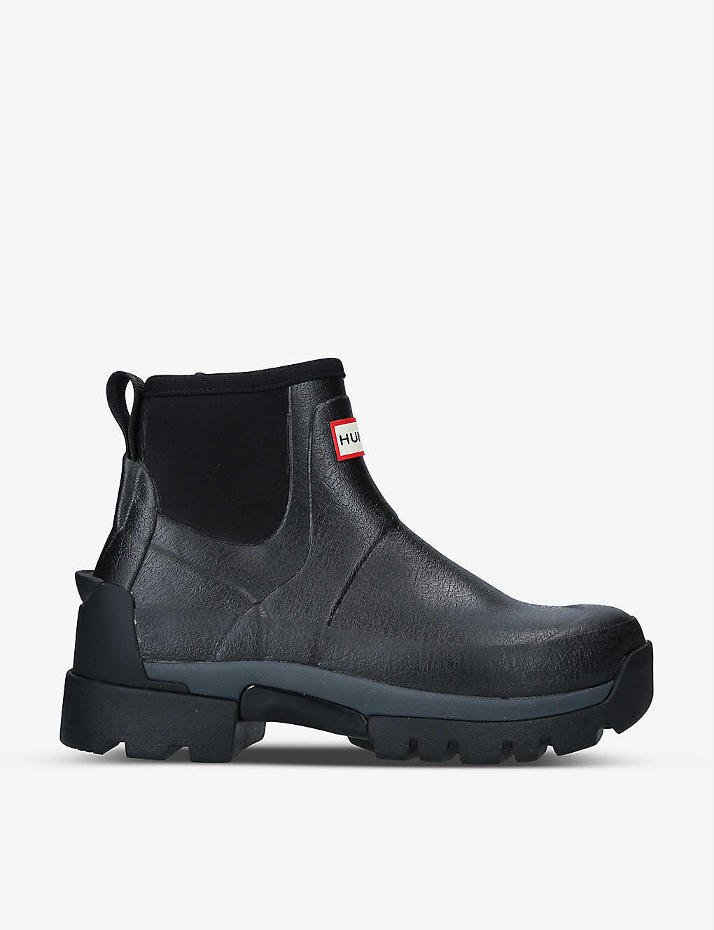 Shop Hunter Field Balmoral Hybrid Rubber Boots In Black