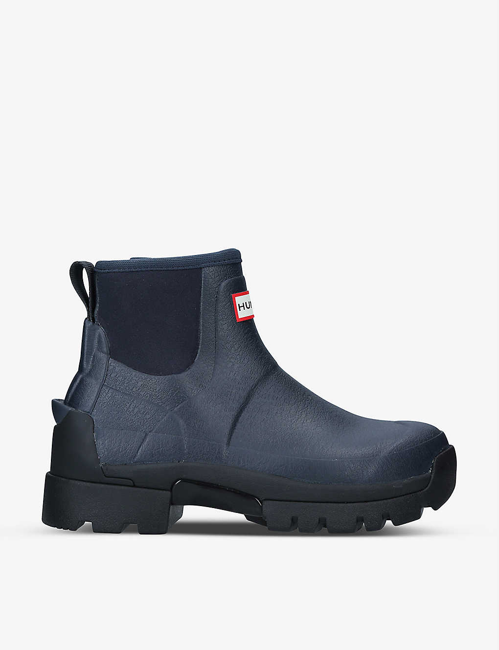 Hunter Field Balmoral Hybrid Rubber Boots In Navy
