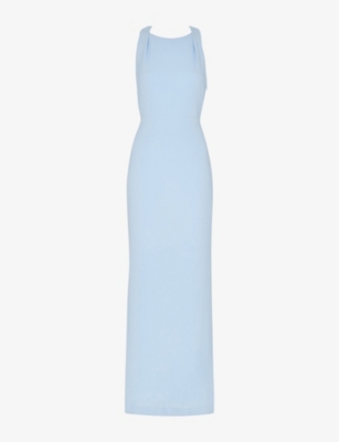 Whistles tie clearance back maxi dress