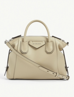 GIVENCHY Antigona Soft small leather tote bag Selfridges