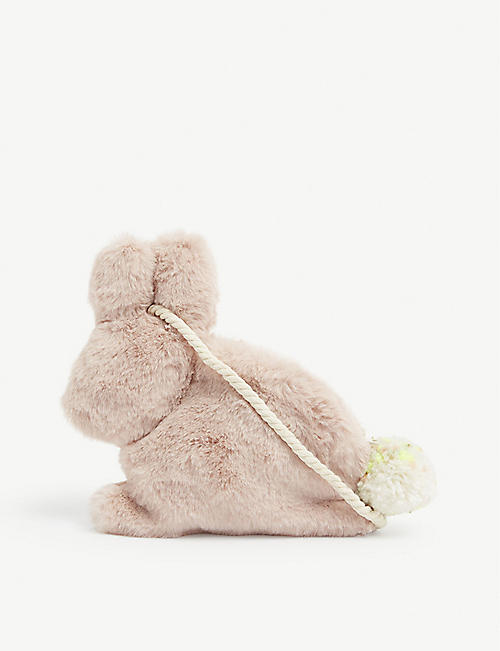 MERI MERI: Bunny plush cross-body bag