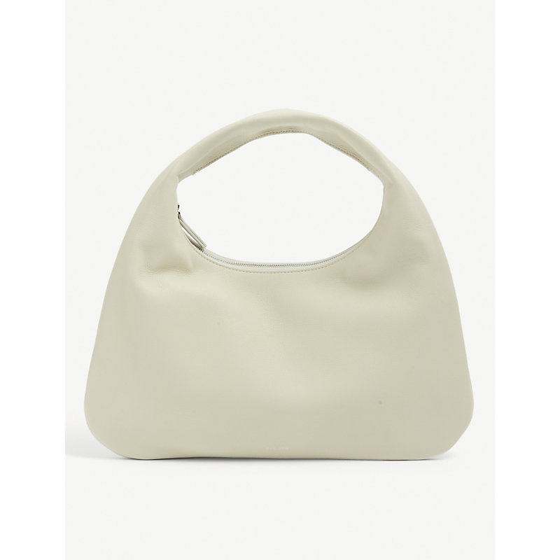 The Row Leathers EVERYDAY SMALL LEATHER SHOULDER BAG