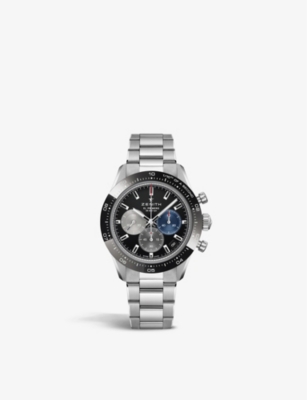 ZENITH: 03.3100.3600/21.M3100 Chronomaster Sport stainless-steel and ceramic automatic watch