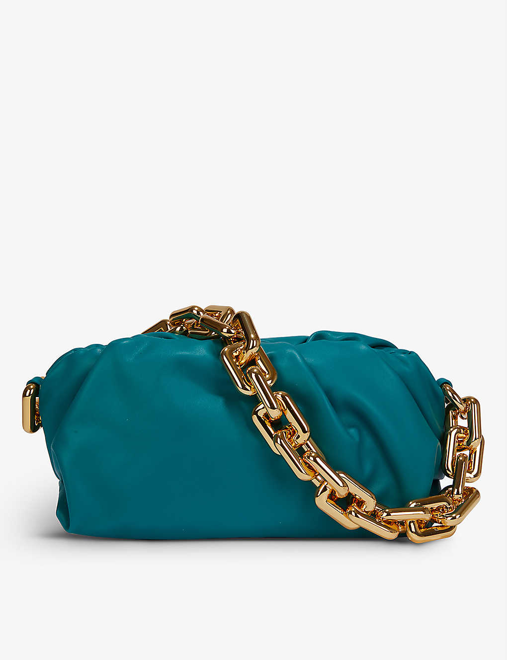 The Chain Pouch medium leather clutch bag(9114368)