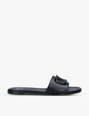 VALENTINO GARAVANI: VLOGO leather sandals