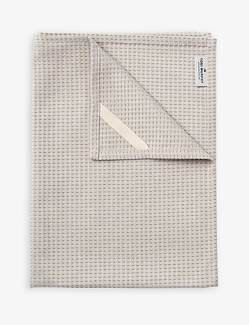 TORI MURPHY: Holkham cotton waffle-knit tea towel