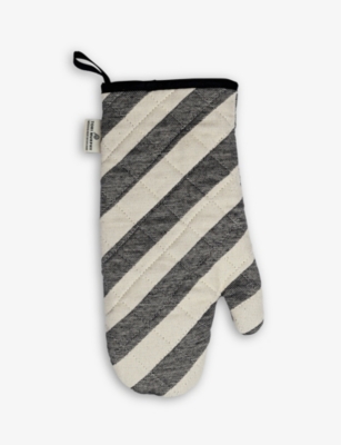 Tori Murphy Totto Striped Cotton-quilted Oven Glove
