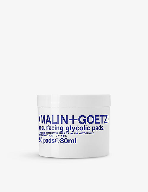 MALIN + GOETZ: Resurfacing Glycolic Pads pack of 50