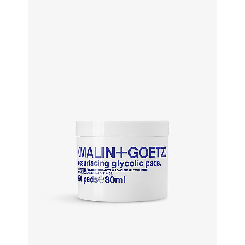 Shop Malin + Goetz Resurfacing Glycolic Pads Pack Of 50