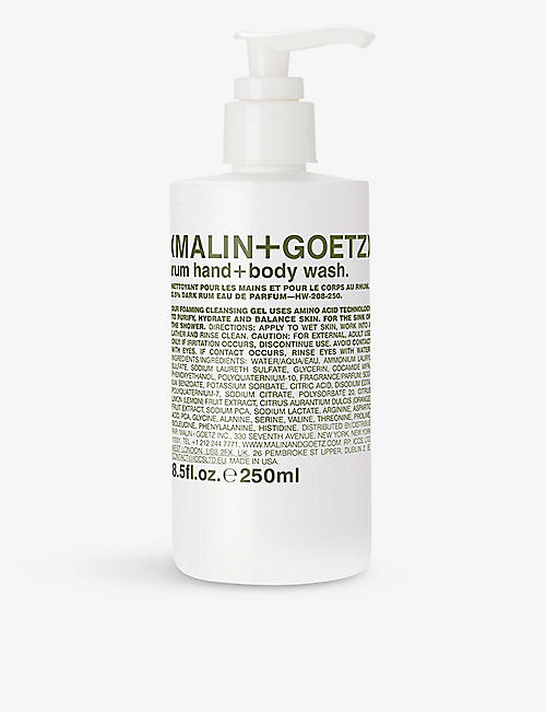 MALIN + GOETZ: Rum hand and body wash 250ml