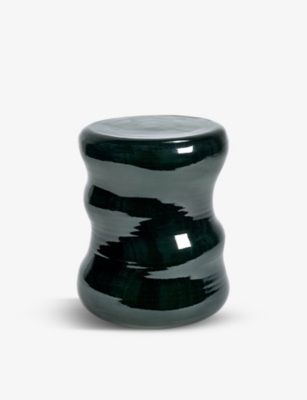 SERAX: Meo curved iron stool 34cm