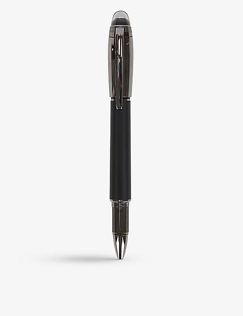 MONTBLANC: Starwalker Doué ruthenium-coated resin fineliner pen