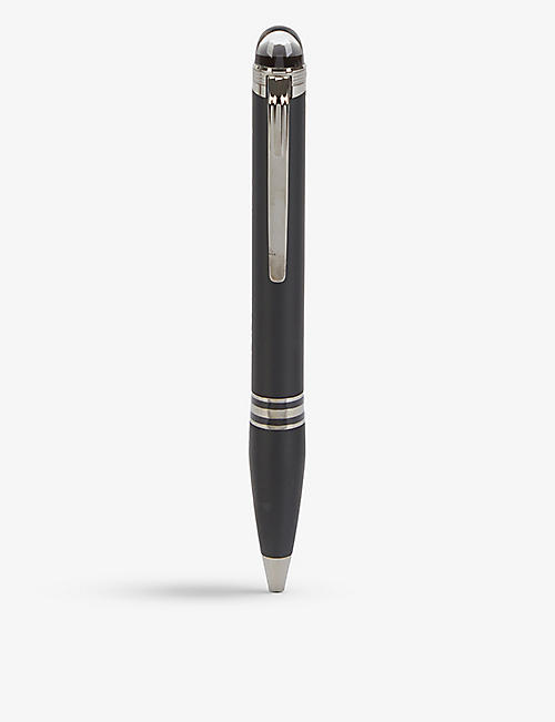 MONTBLANC: Starwalker ruthenium-coated resin ballpoint pen