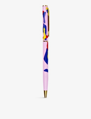 THE COMPLETIST: Lava gold-trimmed metal fine ballpoint pen
