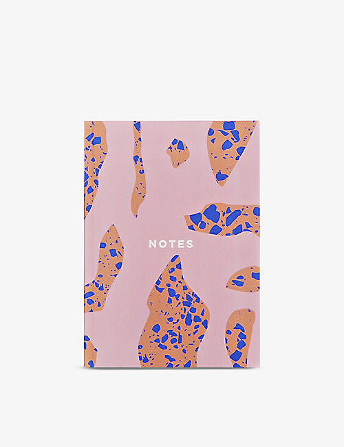 THE COMPLETIST: Terrazzo Shapes notebook 21cm x 14.8cm
