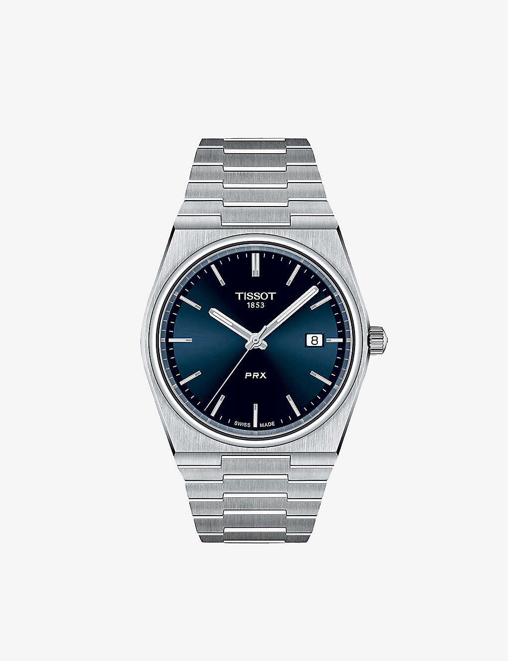 Tissot Mens Blue T137.410.11.031.00 Prx Stainless Steel Quartz Watch