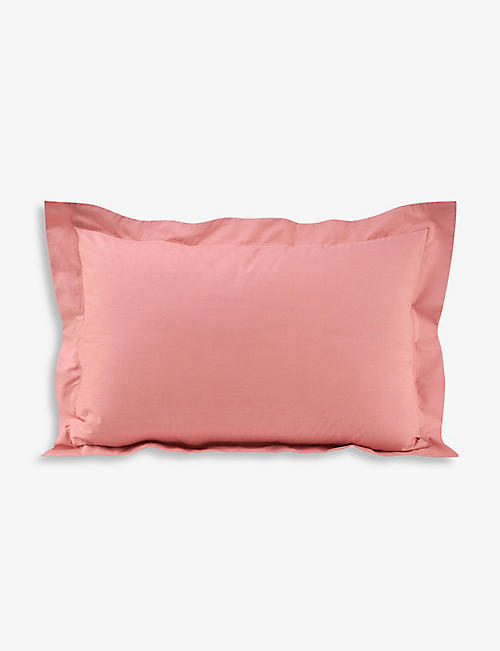 OLIVIER DESFORGES: Alcove cotton percale pillowcase