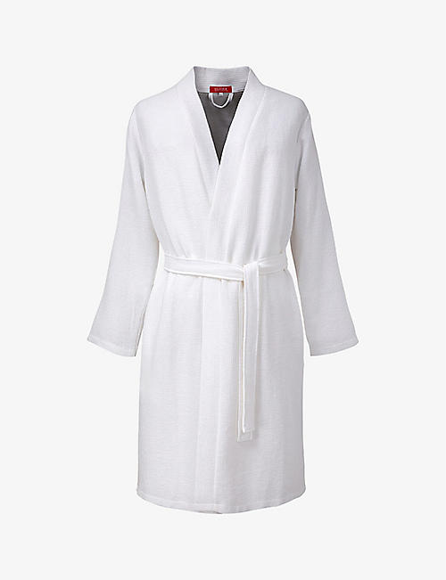 OLIVIER DESFORGES: Zorba cotton bathrobe