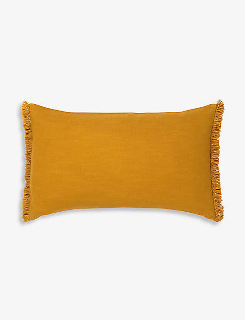 OLIVER DESFORGES: Shaker woven cushion cover 50cm x 30cm