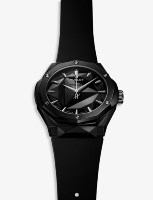 Shop Hublot Men's Black 550.es.5100.rx.orl21 Classic Fusion Orlinski Ceramic Automatic Watch