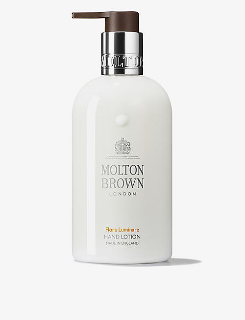 MOLTON BROWN: Flora Luminare hand lotion 300ml