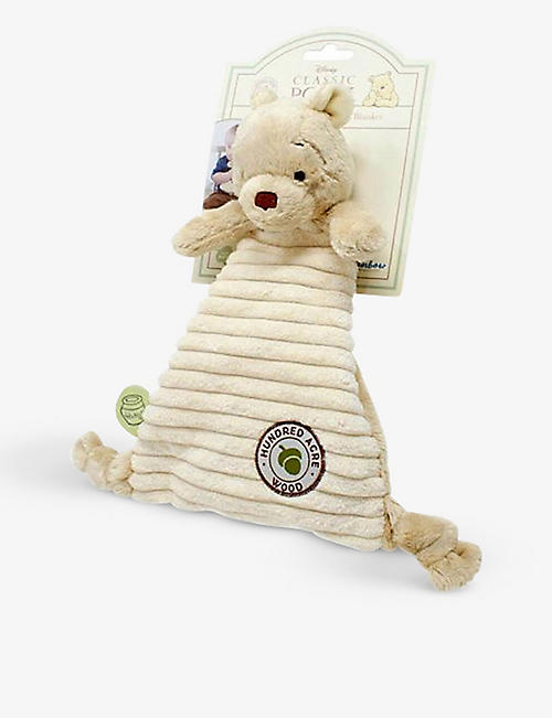 WINNIE THE POOH: Hundred Acre Wood Disney Winnie the Pooh woven comfort blanket 25cm