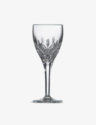 ROYAL DOULTON: Highclere crystal wine goblet set of four