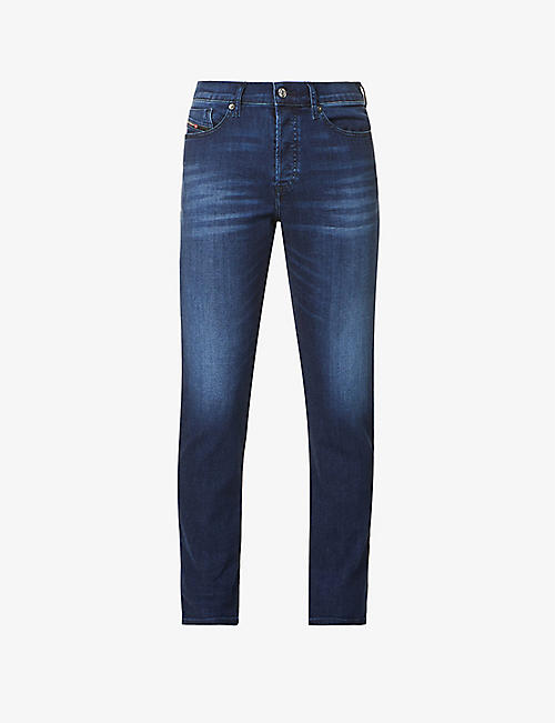 DIESEL: D-Fining slim-fit straight stretch-cotton trousers