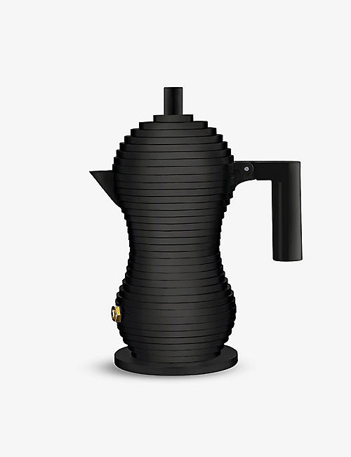 ALESSI: Pulcina aluminium casting espresso coffee maker 16.5cm