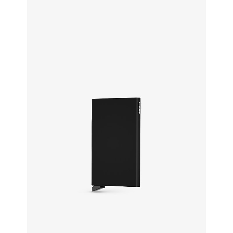Secrid Cardprotector Aluminium Cardholder In Black