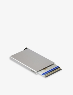 Secrid Cardprotector Aluminium Cardholder In Silver